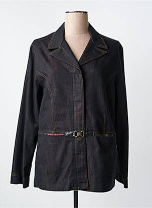 Blazer poches noir CARNET DE BORD femme
