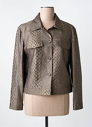Veste casual poches marron FEDORA femme