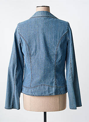 Veste casual poches bleu MAE MAHE femme