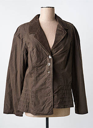 Blazer poches marron MAE MAHE femme