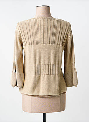 Gilet manches longues manches 3/4 beige SOLOLA femme