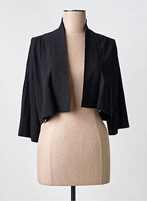 Boléro maille fine noir MD'M femme