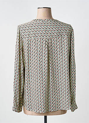 Blouse tissage popeline manches longues beige LE PETIT BAIGNEUR femme