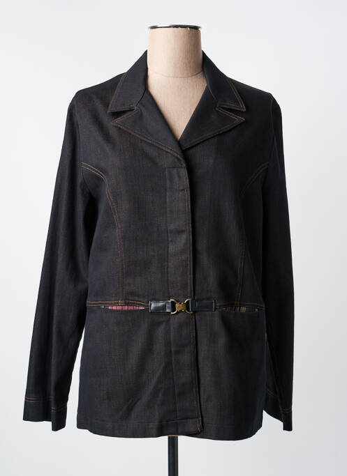 Blazer poches noir CARNET DE BORD femme