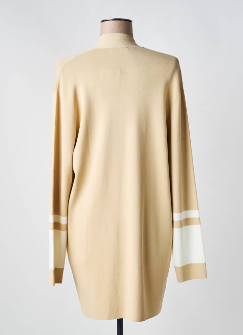 Gilet manches longues beige KATMAI femme