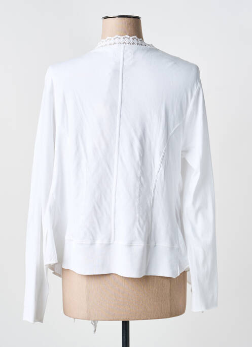 Gilet manches longues blanc YERSE femme