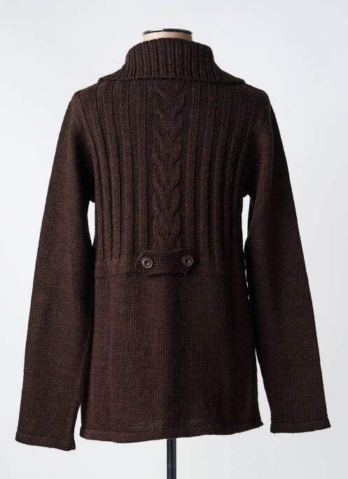 Gilet manches longues marron YERSE femme