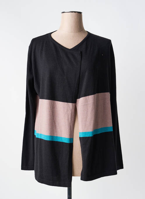 Gilet manches longues stretch noir KATMAI femme