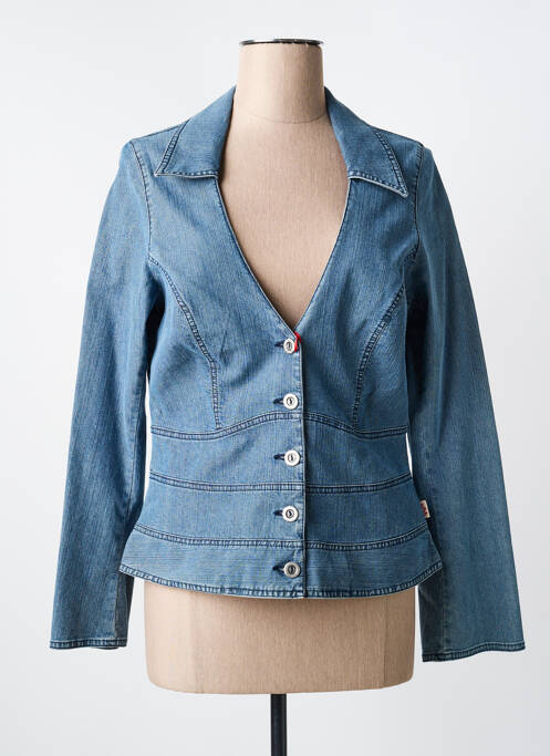 Veste casual bleu MAE MAHE femme