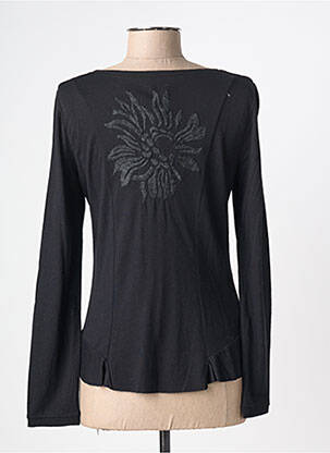 Gilet manches longues stretch noir CAP JULUCA femme