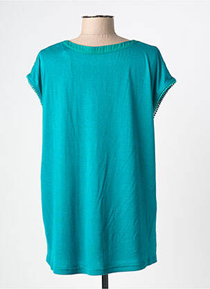 T-shirt col v manches courtes vert KATMAI femme