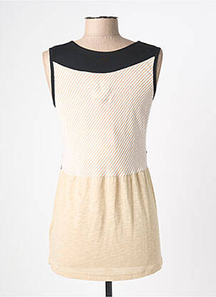 Top stretch sans manche beige CAP JULUCA femme