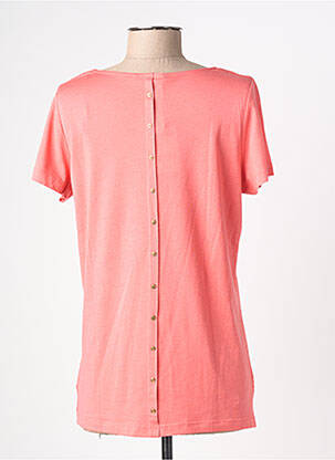 T-shirt stretch manches courtes rose KATMAI femme