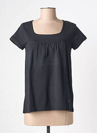 T-shirt stretch manches courtes noir YERSE femme