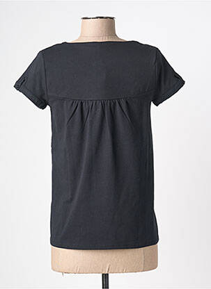 T-shirt stretch manches courtes noir YERSE femme