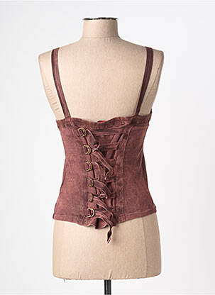 Top stretch fines bretelles rouge ALDO MARTIN'S femme