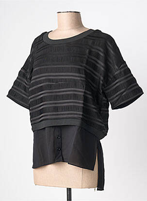 Tunique manches courtes noir AN' GE femme