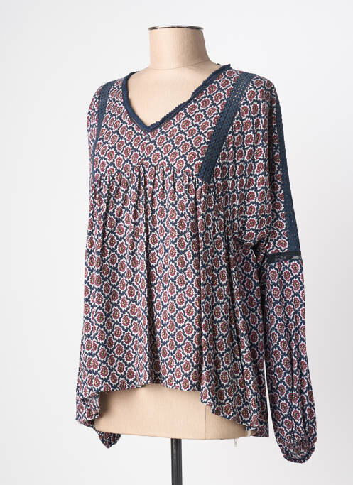 Blouse bleu AN' GE femme