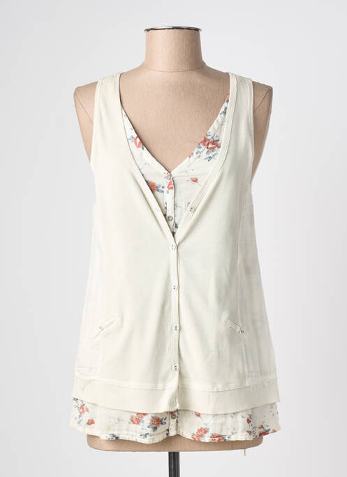 Top beige YERSE femme