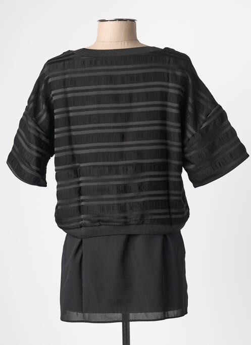 Tunique manches courtes noir AN' GE femme