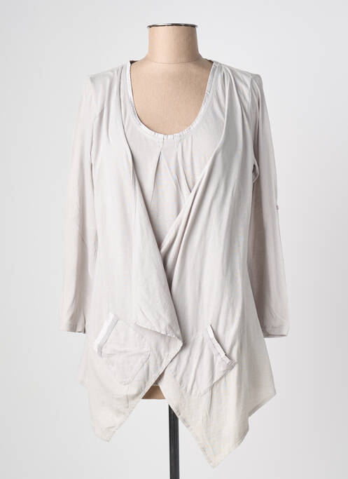 Tunique manches longues gris YERSE femme