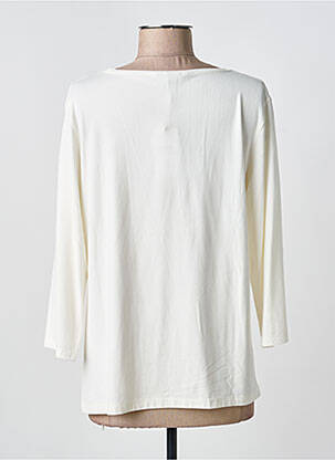 T-shirt manches 3/4 manches 3/4 beige KATMAI femme