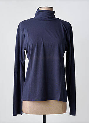 Sous-pull stretch manches longues bleu YERSE femme