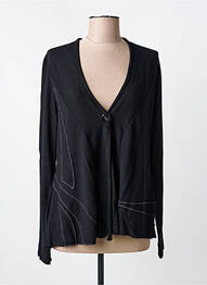 Gilet manches longues coupe cintrée noir ALDO MARTIN'S femme