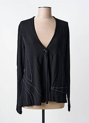 Gilet manches longues coupe cintrée noir ALDO MARTIN'S femme