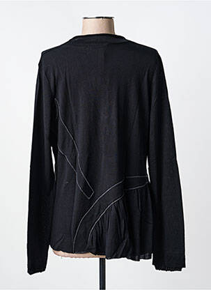 Gilet manches longues coupe cintrée noir ALDO MARTIN'S femme