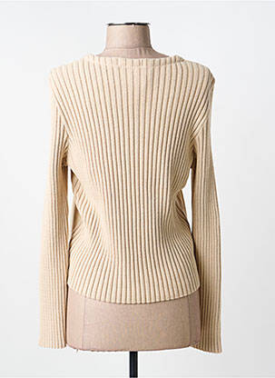 Pull col rond manches longues beige ALDO MARTIN'S femme