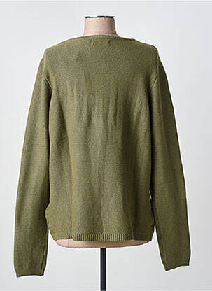 Pull stretch manches longues vert KATMAI femme