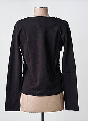 Top stretch manches longues noir KATMAI femme