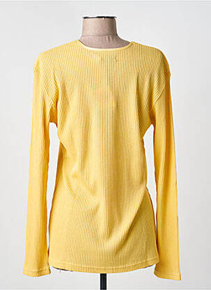 T-shirt manches longues manches longues jaune LE P'TIT MARINE femme