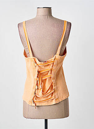 Top stretch fines bretelles orange ALDO MARTIN'S femme