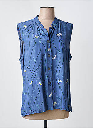 Chemisier bleu BIESSE femme