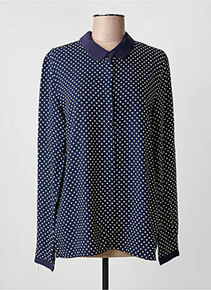 Chemisier bleu LA P'TITE ETOILE femme