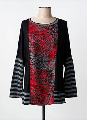 T-shirt noir KATMAI femme