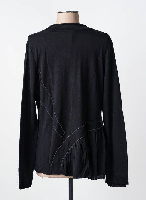 Gilet manches longues coupe cintrée noir ALDO MARTIN'S femme
