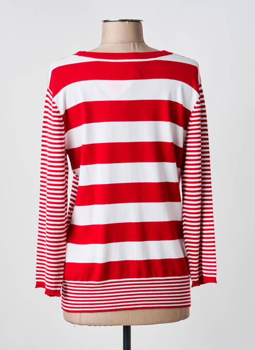 Gilet manches longues rouge KATMAI femme