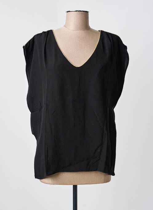 Top noir AN' GE femme