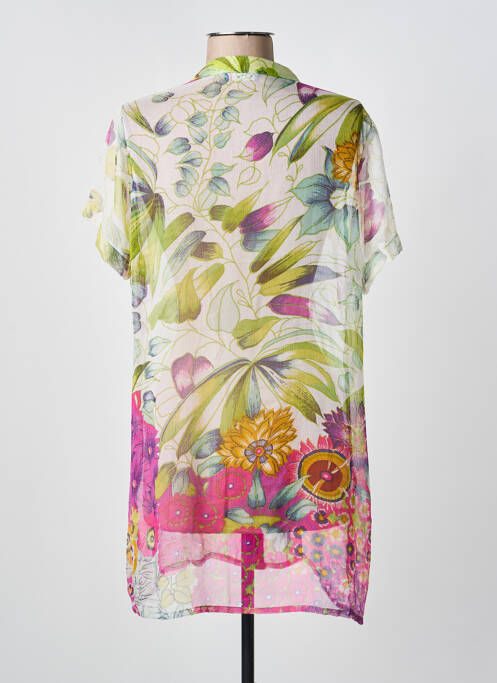 Tunique manches courtes vert KATMAI femme