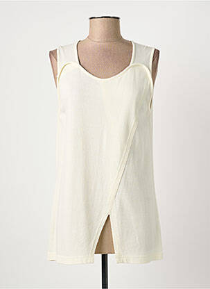 Top sans manche sans manche beige CANNISSE femme