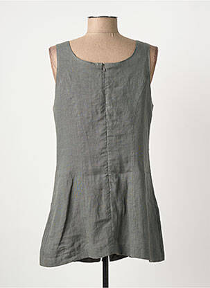 Top sans manche sans manche gris FILIPINE LAHOYA femme