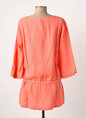 Tunique manches longues col rond orange ARMOR LUX femme