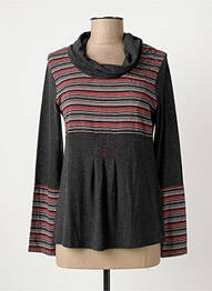 T-shirt manches longues manches longues gris LEWINGER femme