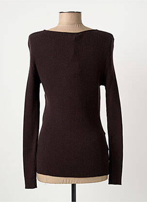 Pull coupe cintrée manches longues marron ALDO MARTIN'S femme