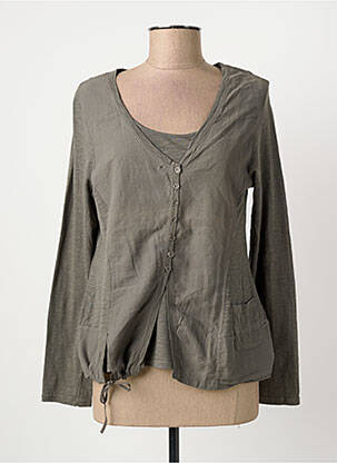 T-shirt manches longues manches longues vert YERSE femme