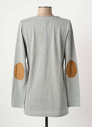 T-shirt manches longues manches longues gris YERSE femme