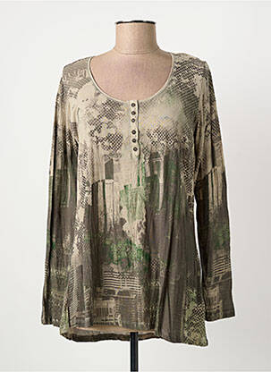 T-shirt manches longues manches longues vert YERSE femme